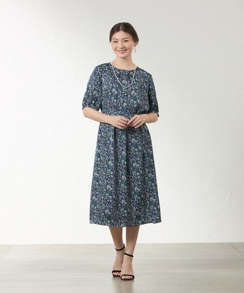 AMACA / アマカ ロング・マキシ丈ワンピース | 【LIBERTY】MEGUMI ワンピース | 詳細1