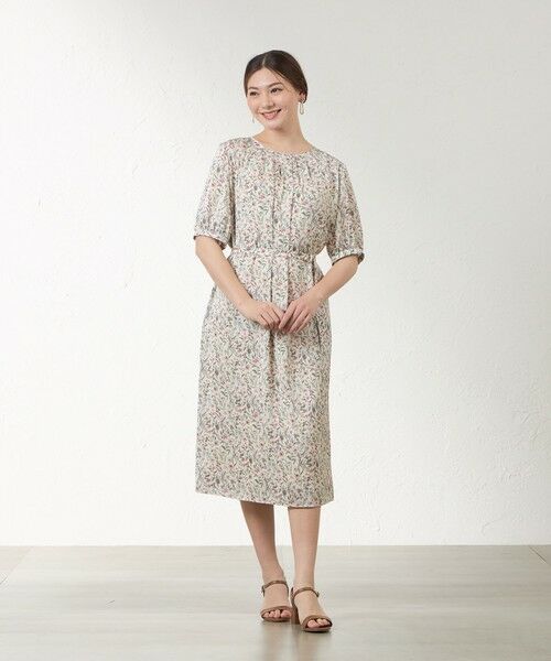 AMACA / アマカ ロング・マキシ丈ワンピース | 【LIBERTY】MEGUMI ワンピース | 詳細2