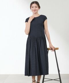 AMACA / アマカ ロング・マキシ丈ワンピース | ヴィンテージスラブシャーリーワンピース