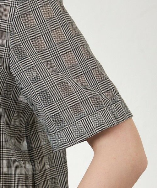 AMACA / アマカ シャツ・ブラウス | シズルチェック ボウタイブラウス | 詳細5