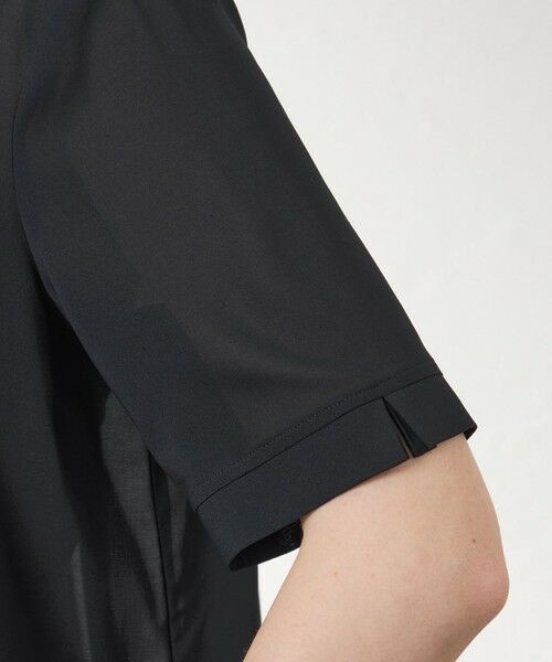 AMACA / アマカ シャツ・ブラウス | 【接触冷感･防シワ】シアーボイル ボウタイブラウス | 詳細5