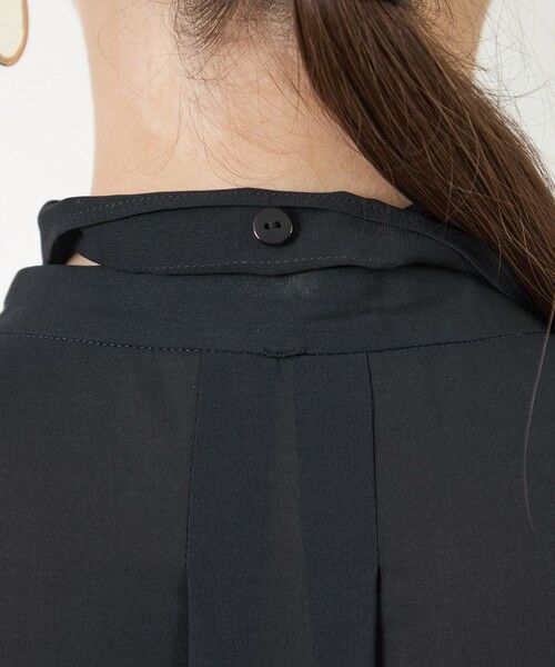 AMACA / アマカ シャツ・ブラウス | 【接触冷感･防シワ】シアーボイル ボウタイブラウス | 詳細6