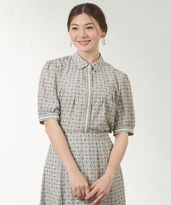 AMACA / アマカ シャツ・ブラウス | ダイヤプリント ブラウス