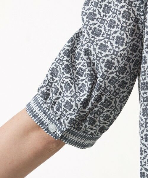 AMACA / アマカ シャツ・ブラウス | ダイヤプリント ブラウス | 詳細8