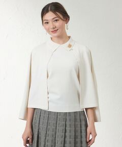 AMACA / アマカ ニット・セーター | 【接触冷感･UV対策】ライトレーヨンストレッチ ボレロ