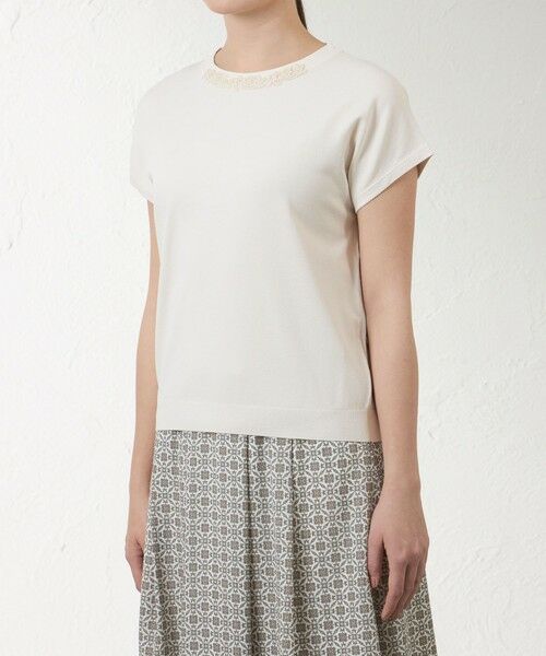 AMACA / アマカ ニット・セーター | 【接触冷感･UV対策】ライトレーヨンストレッチ プルオーバー | 詳細5