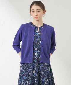 AMACA / アマカ ニット・セーター | ペーパーニット クルーネックカーディガン