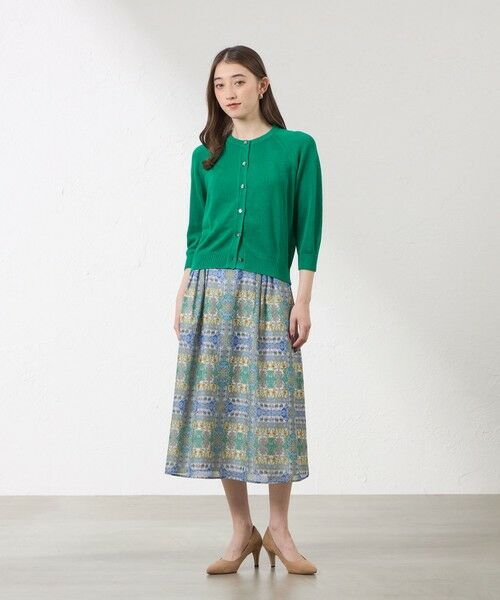 AMACA / アマカ ニット・セーター | ペーパーニット クルーネックカーディガン | 詳細3