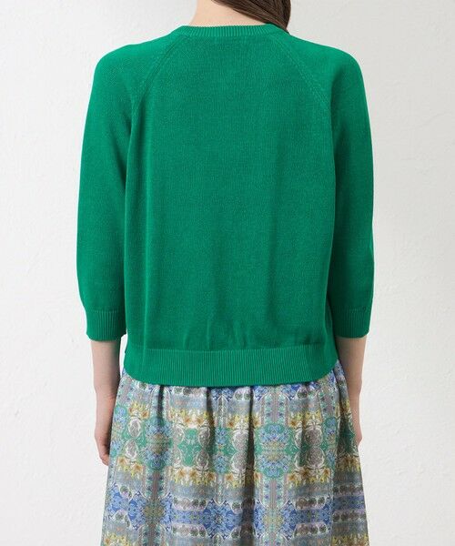 AMACA / アマカ ニット・セーター | ペーパーニット クルーネックカーディガン | 詳細6