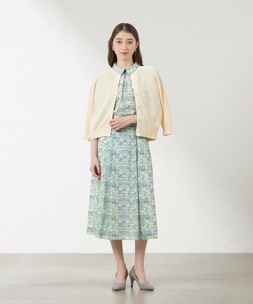 AMACA / アマカ ニット・セーター | ペーパーニット クルーネックカーディガン | 詳細2