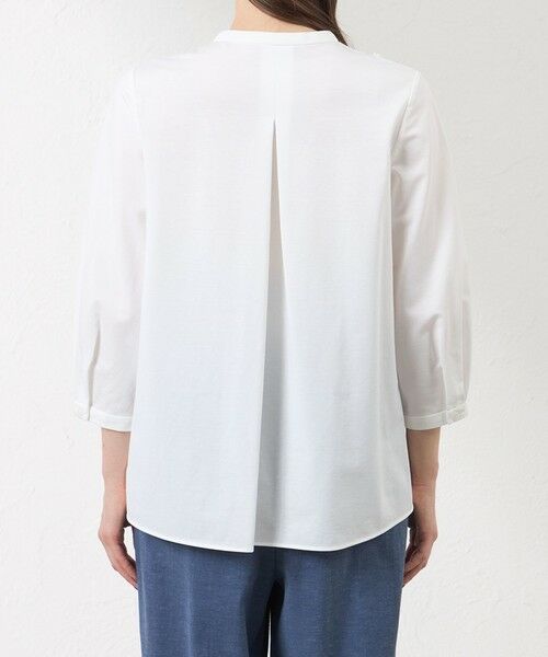 AMACA / アマカ カットソー | 【接触冷感･UV対策】Blousey ジャカード切替 プルオーバー | 詳細5