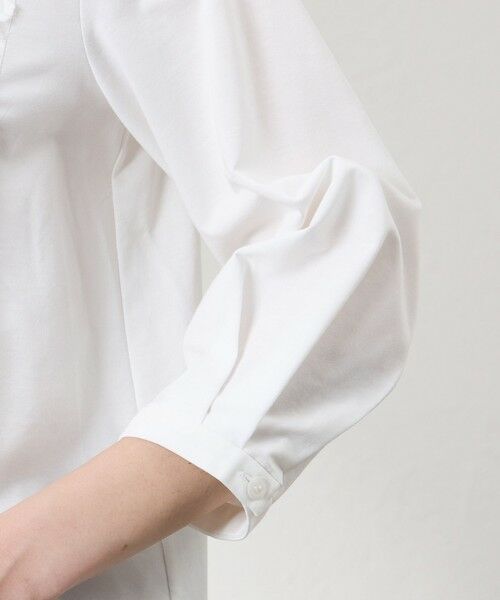 AMACA / アマカ カットソー | 【接触冷感･UV対策】Blousey ジャカード切替 プルオーバー | 詳細6