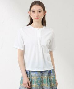 AMACA / アマカ カットソー | 【接触冷感･UV対策】Blousey フロントレース プルオーバー