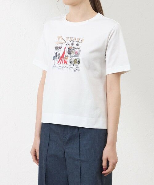 AMACA / アマカ カットソー | 【大橋美由紀さんコラボ】【AMACA Marche】プリントTシャツ | 詳細4