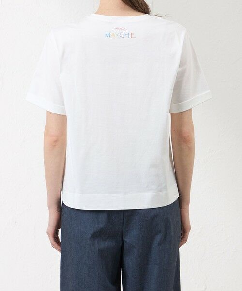 AMACA / アマカ カットソー | 【大橋美由紀さんコラボ】【AMACA Marche】プリントTシャツ | 詳細5