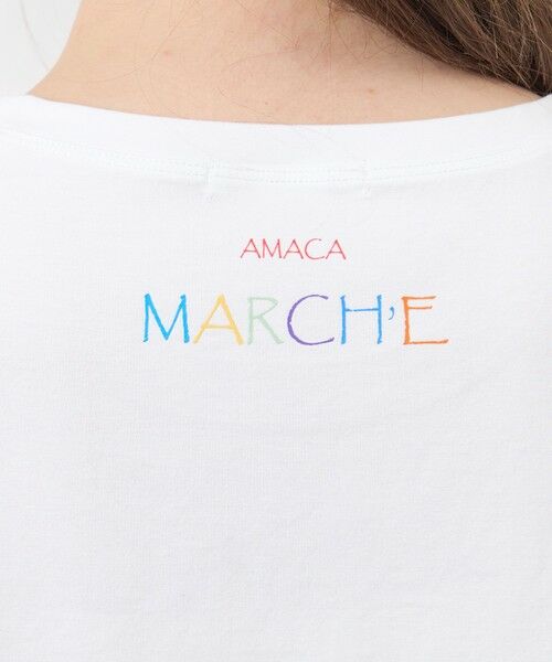 AMACA / アマカ カットソー | 【大橋美由紀さんコラボ】【AMACA Marche】プリントTシャツ | 詳細8