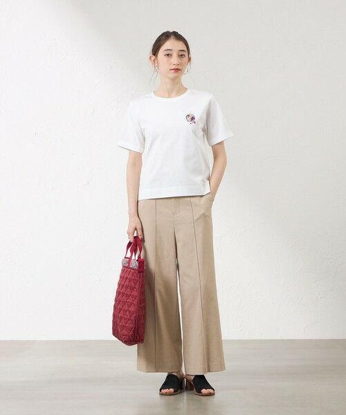 AMACA / アマカ カットソー | 【大橋美由紀さんコラボ】【AMACA Marche】プリントTシャツ | 詳細1