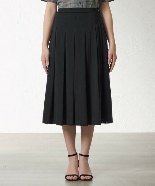 AMACA / アマカ ロング・マキシ丈スカート | 【防シワ】シアーボイル フレアスカート | 詳細2