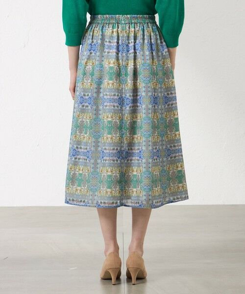 AMACA / アマカ ロング・マキシ丈スカート | 【LIBERTY】Flower Fete フレアスカート | 詳細5