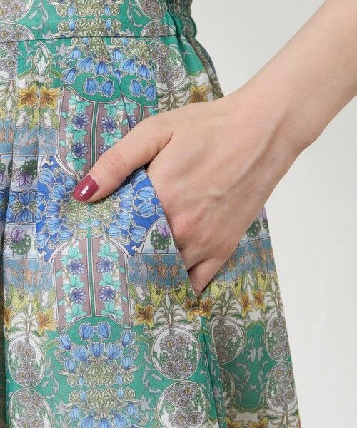 AMACA / アマカ ロング・マキシ丈スカート | 【LIBERTY】Flower Fete フレアスカート | 詳細6