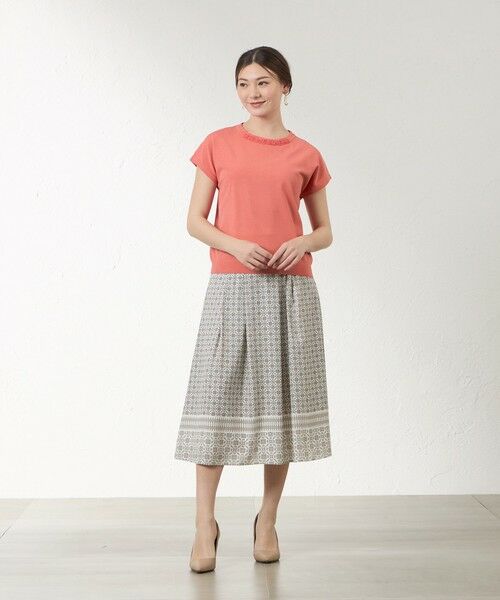 AMACA / アマカ ロング・マキシ丈スカート | ダイヤプリント スカート | 詳細3