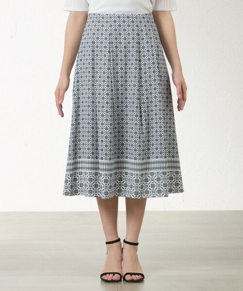 AMACA / アマカ ロング・マキシ丈スカート | ダイヤプリント スカート | 詳細5
