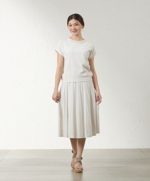 AMACA / アマカ ロング・マキシ丈スカート | 【UV対策】ライトレーヨンストレッチ フレアスカート | 詳細2