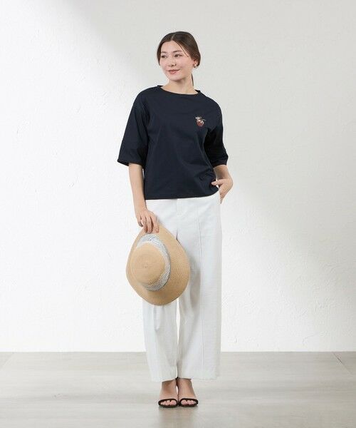 AMACA / アマカ カットソー | 【予約販売】刺繍Tシャツ | 詳細5