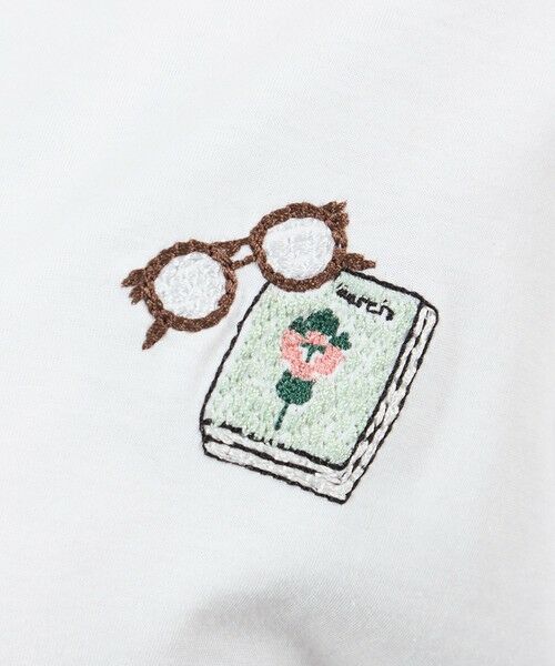 AMACA / アマカ カットソー | 【予約販売】刺繍Tシャツ | 詳細11