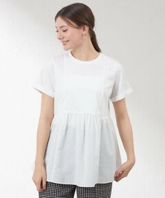 AMACA / アマカ カットソー | 切替チュニックカットソー
