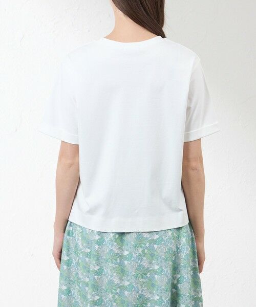 AMACA / アマカ カットソー | 花文字Tシャツ | 詳細5