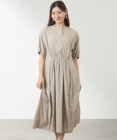 AMACA / アマカ ロング・マキシ丈ワンピース | ヴィンテージスラブ シャツワンピース