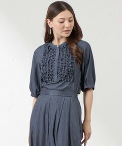 AMACA / アマカ シャツ・ブラウス | ヴィンテージスラブ フリルブラウス