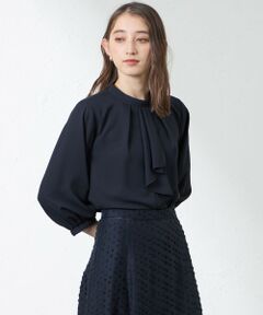 AMACA / アマカ シャツ・ブラウス | ソフトストレッチジョーゼット ブラウス
