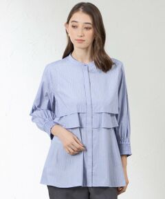 AMACA / アマカ シャツ・ブラウス | バンブーストライプ チュニックブラウス