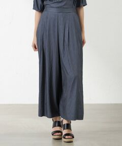 AMACA / アマカ その他パンツ | ヴィンテージスラブ タックパンツ