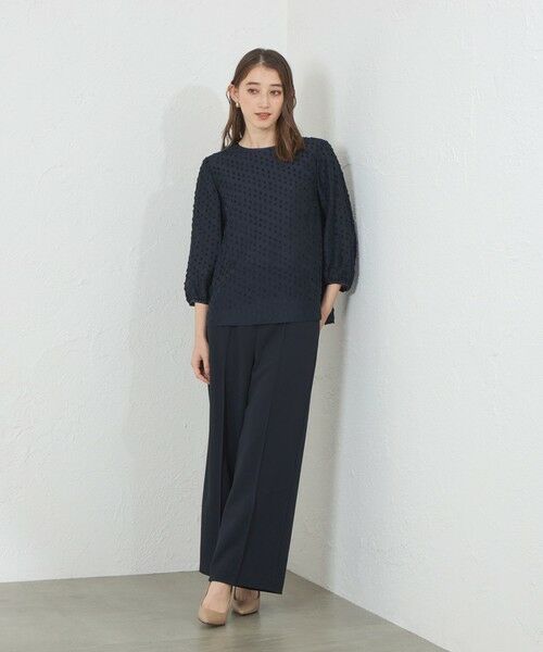 AMACA / アマカ その他パンツ | 【接触冷感・UV対策・遮熱・着用しわ軽減・防透け】ドライマルチファンクション セミワイドパンツ | 詳細4