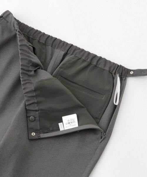 AMACA / アマカ その他パンツ | 【はっ水・接触冷感・UV対策・遮熱・着用しわ軽減・防透け】リラクシングメランジツイル パンツ | 詳細9
