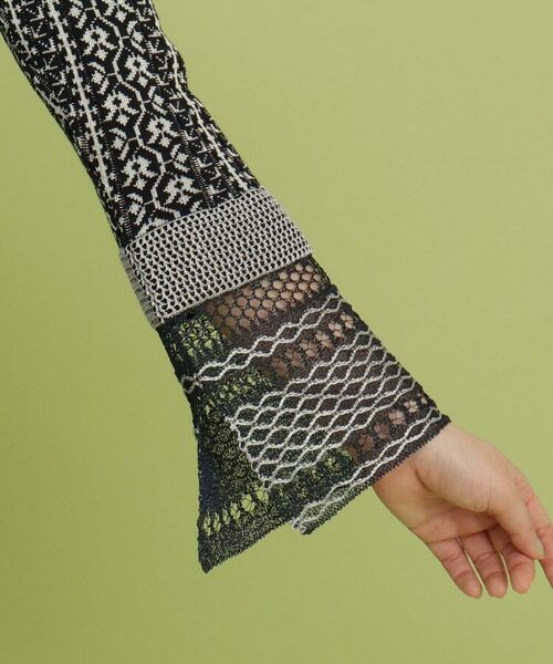 セール Mame Kurogouchi フリンジニットワンピース ミニ丈 ひざ丈ワンピース Anatelier アナトリエ ファッション通販 タカシマヤファッションスクエア