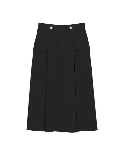 ストレッチツイルカーゴポケット スカート （ミニ・ひざ丈スカート 