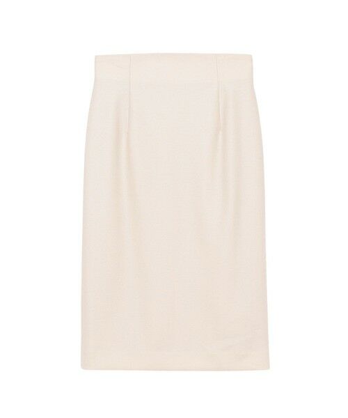 【セットアップ対応商品】ウールツイルジャージタイトスカート