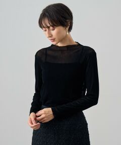 チュールフロッキー プルオーバー