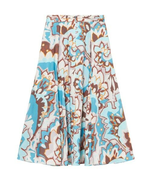 ANAYI / アナイ ミニ・ひざ丈スカート | 【セットアップ対応商品】アートフラワープリントマチフレア スカート | 詳細5