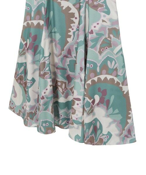 ANAYI / アナイ ミニ・ひざ丈スカート | 【セットアップ対応商品】アートフラワープリントマチフレア スカート | 詳細16
