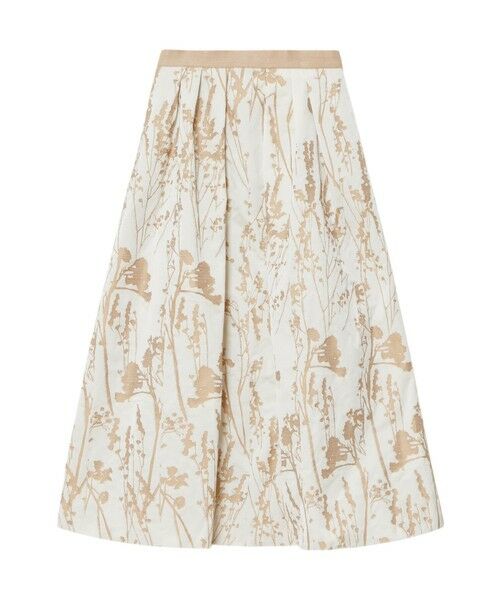 ANAYI / アナイ ロング・マキシ丈スカート | シルエットフラワージャガードタックスカート | 詳細9