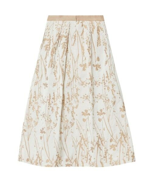 ANAYI / アナイ ロング・マキシ丈スカート | シルエットフラワージャガードタックスカート | 詳細10