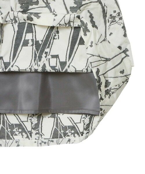 ANAYI / アナイ ロング・マキシ丈スカート | シルエットフラワージャガードタックスカート | 詳細18