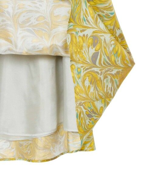 ANAYI / アナイ ロング・マキシ丈スカート | 【セットアップ対応商品】マーブルプリントタックベルト付き スカート | 詳細10