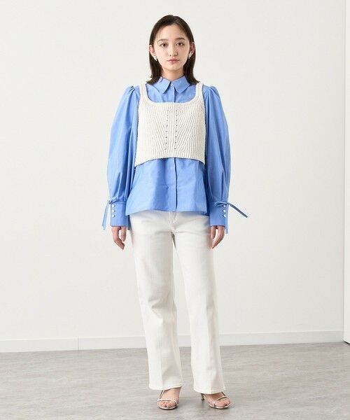 ANAYI / アナイ その他パンツ | ストレッチデニムストレートパンツ | 詳細7