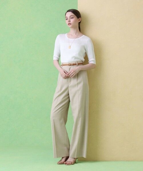 ANAYI / アナイ その他パンツ | リネンライクワイドパンツ | 詳細8